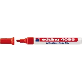 Marker Edding 4095 10 tk Punane