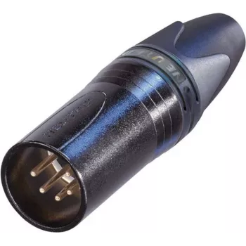 Neutriku XLR-pistik, sirge, pooluste arv: 5, must, NC5MXX-B, 1 tk (NC5MXX-B)