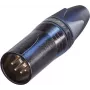 Neutriku XLR-pistik, sirge, pooluste arv: 5, must, NC5MXX-B, 1 tk (NC5MXX-B)