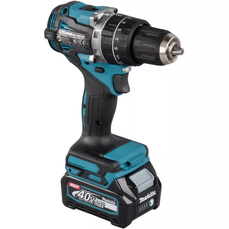 Makita – Löökpuur/kruvikeeraja – Juhtmeta – 2 kiirust – Padrunivõti 13 mm – 64 N·m – 2 akut, laadija kaasas – 40 V
