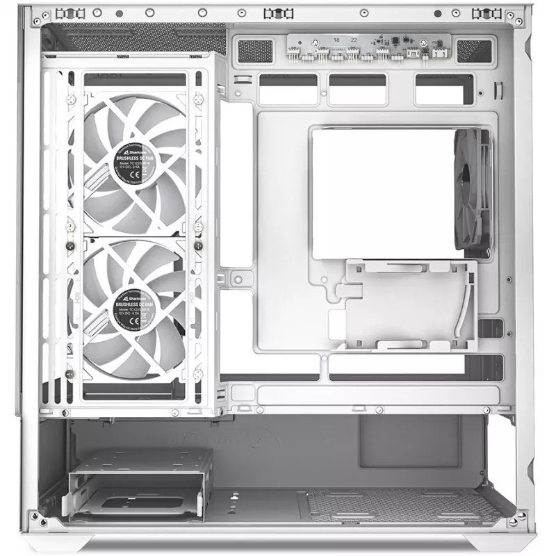 PC korpus Sharkoon MK6 RGB Midi Tower Must