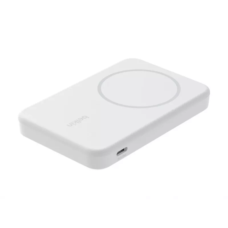Belkin BoostCharge Pro 8000 mAh juhtmevaba laadimine Valge