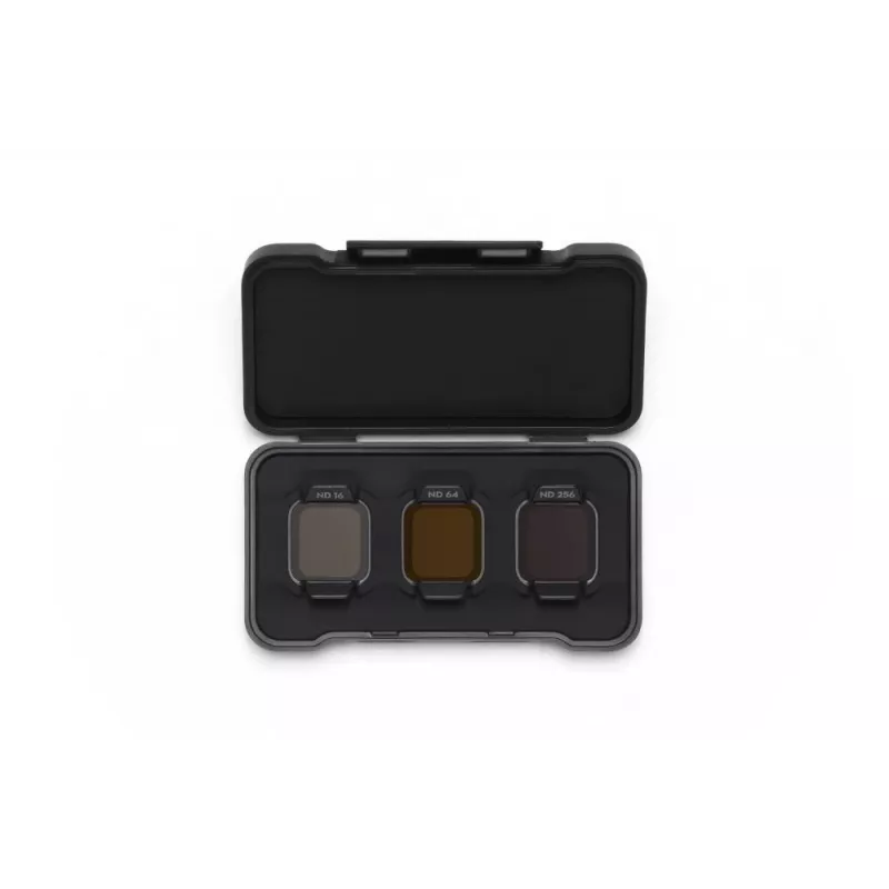 Neutraaltihedusfiltri komplekt DJI Flip ND16 / ND64 / ND256 — kolmepakk ühilduvatele DJI droonidele