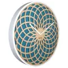 NeXtime klok 3149tq Sun Large, Ø50 cm, Seinale, Türkiis