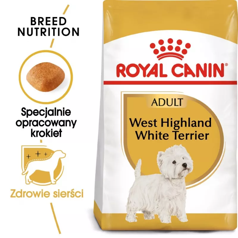 Royal Canin BHN West Highland Valge Terrier Adult - kuivtoit täiskasvanud koertele - 3kg