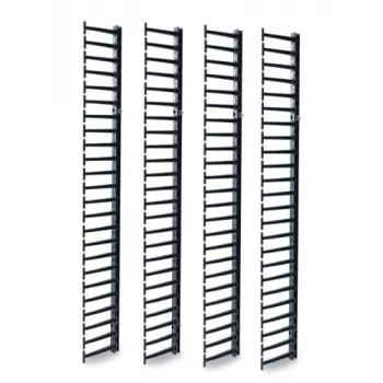 APC NetShelter kaabeldushaldur, vertikaalne kaabeldushaldur, NetShelter SX võrgukappidele 48U, komplekt 4 tk, 250 x 2045 x 170 mm
