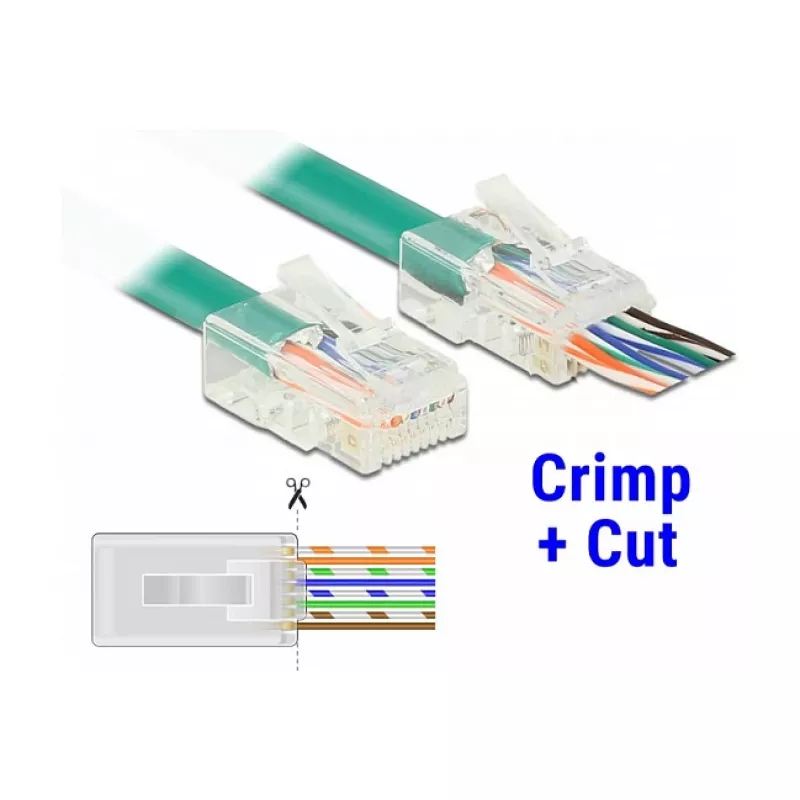 Juhtmepistik RJ-45 DeLOCK 86453