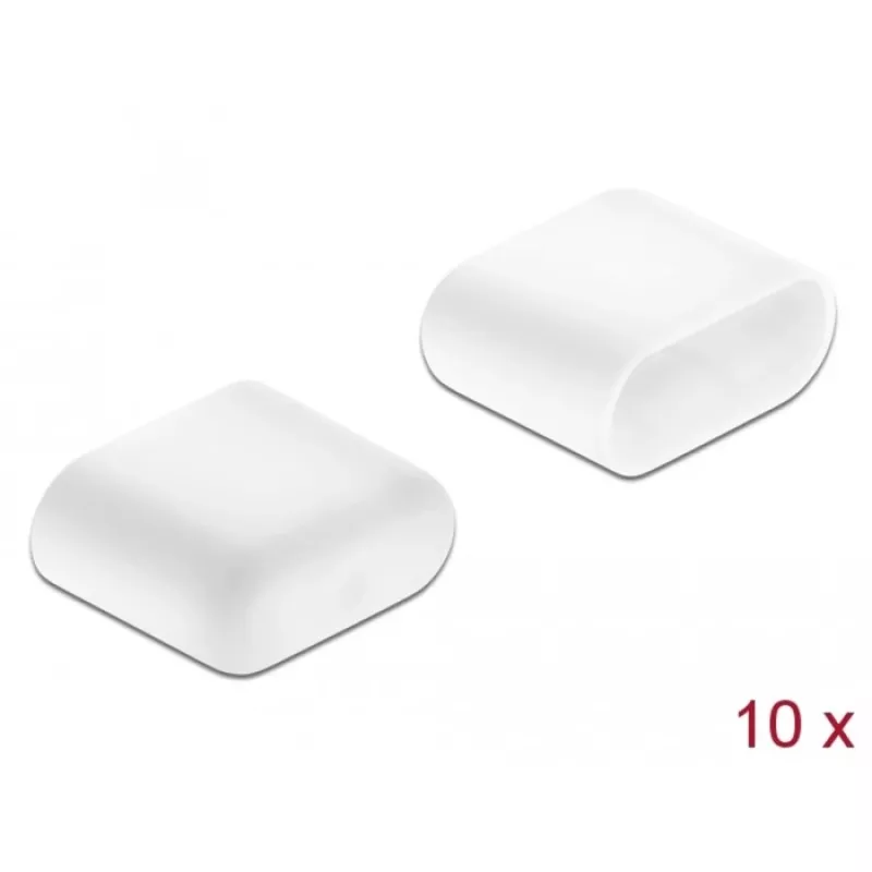 Tolmukate DeLOCK USB USB-C isane 10 tk valge