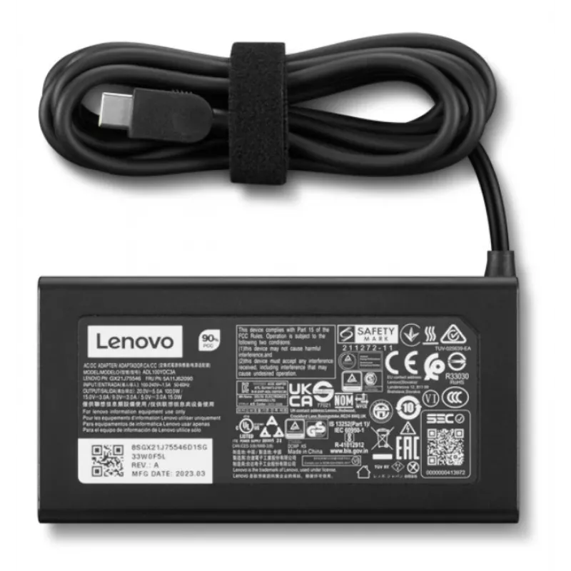 Lenovo 4X21M37469 toiteadapter / inverter Toasises kasutamiseks 100 W Must