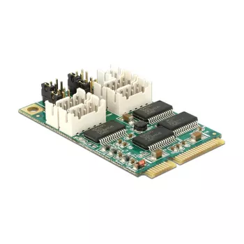 DeLOCK 95244 Mini PCIe jadaliidese adapter - 4 x RS-232