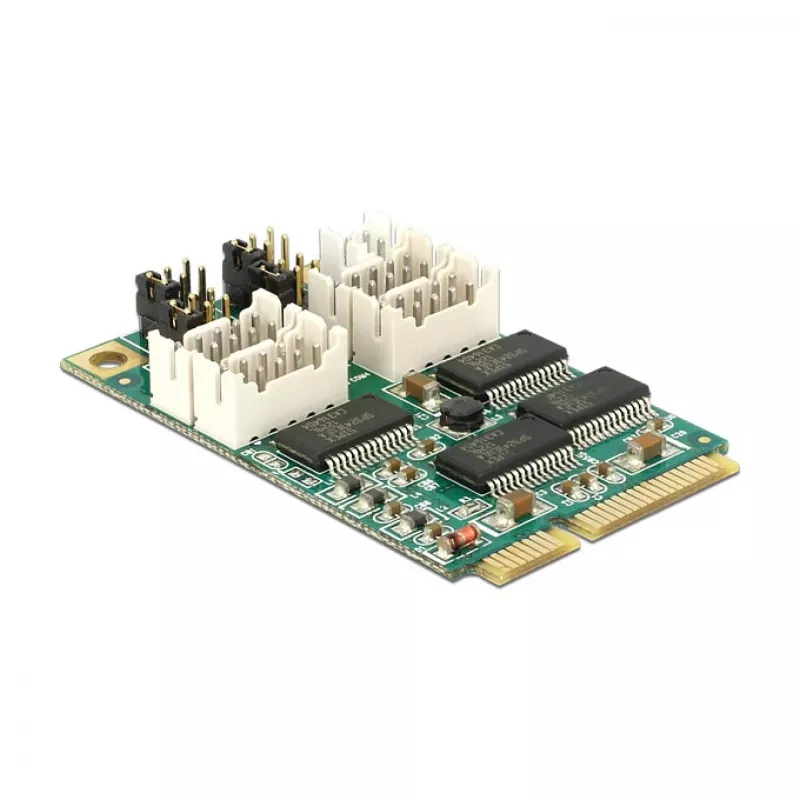 DeLOCK 95244 Mini PCIe jadaliidese adapter - 4 x RS-232