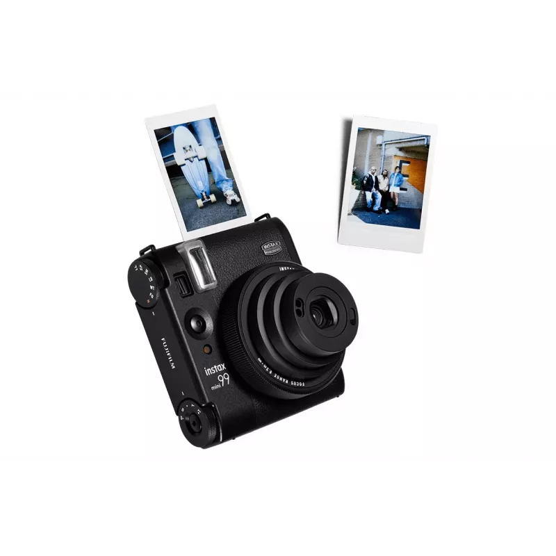 Kiirkaamera Fujifilm Instax Mini 99 Must — pilt 62×46 mm, film 86×54 mm, fookuskaugus 60 mm
