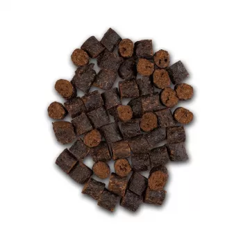 Koerakrõbinad UNISZKI Crunchy Rabbit with Mint and Nettle 80 g — küülikuliha, piparmündi ja nõgesega krõbedad suupisted