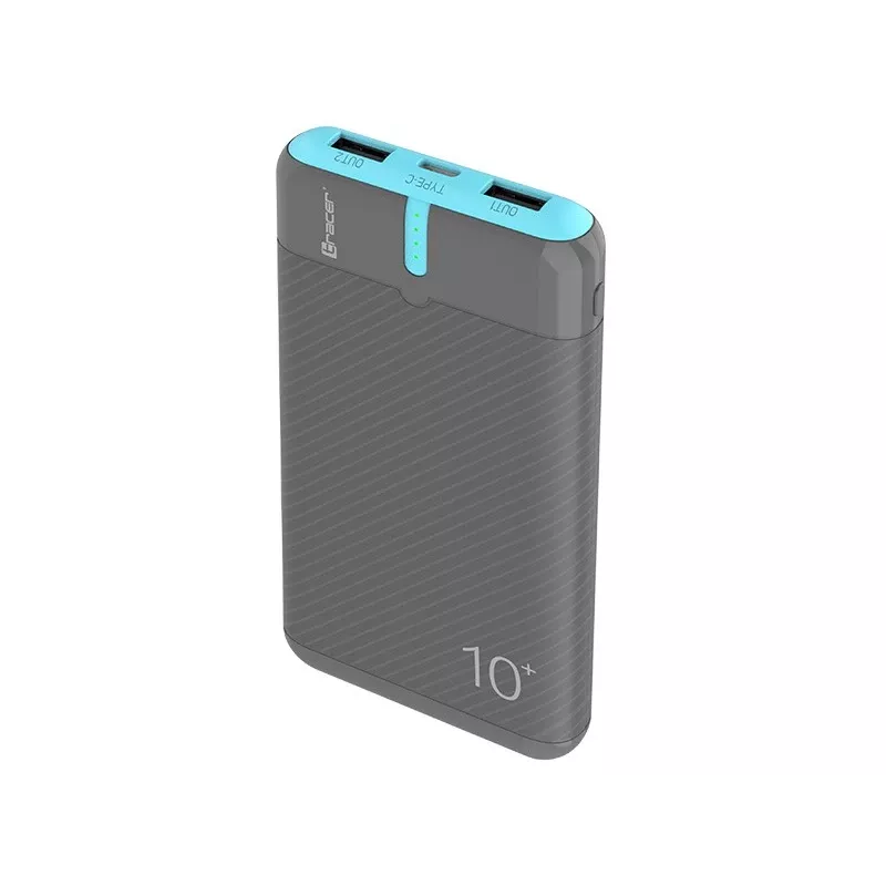 PowerBank EnerGo 10000mAh hall-sinine