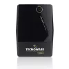 Katkematu toiteallikas TECNOWARE Era Plus 1600 — Line‑Interactive UPS 1.6 kVA / 1120 W, 2 vahelduvvoolu pistikupesa, USB Type‑B, must