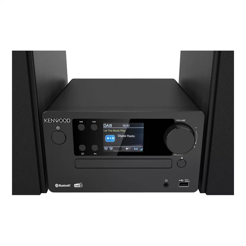 Kenwood M-725DAB-B Heim-Audio-Mikrosüsteem 25 W Must (M725DABB)