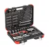 Pistikupesade komplekt Gedore R46003232, 232 tk, 1/4-tollise ja 1/2-tollise ajamiga