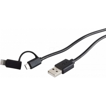 USB-kaabel ShiverPeaks BS14-14025 USB 2.0 1 m