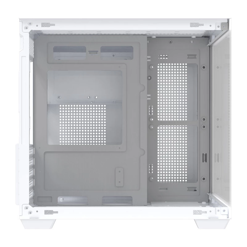 Arvutikorpus DarkFlash B275 (valge) mid-tower ATX ühilduv, eesmine I/O, karastatud klaas