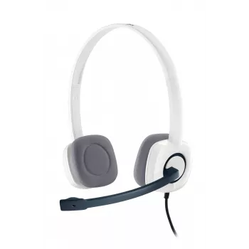Logitech H150 peakomplekt, valge