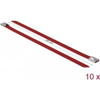Terasside DeLOCK 18781 punane 200 mm 10 tk