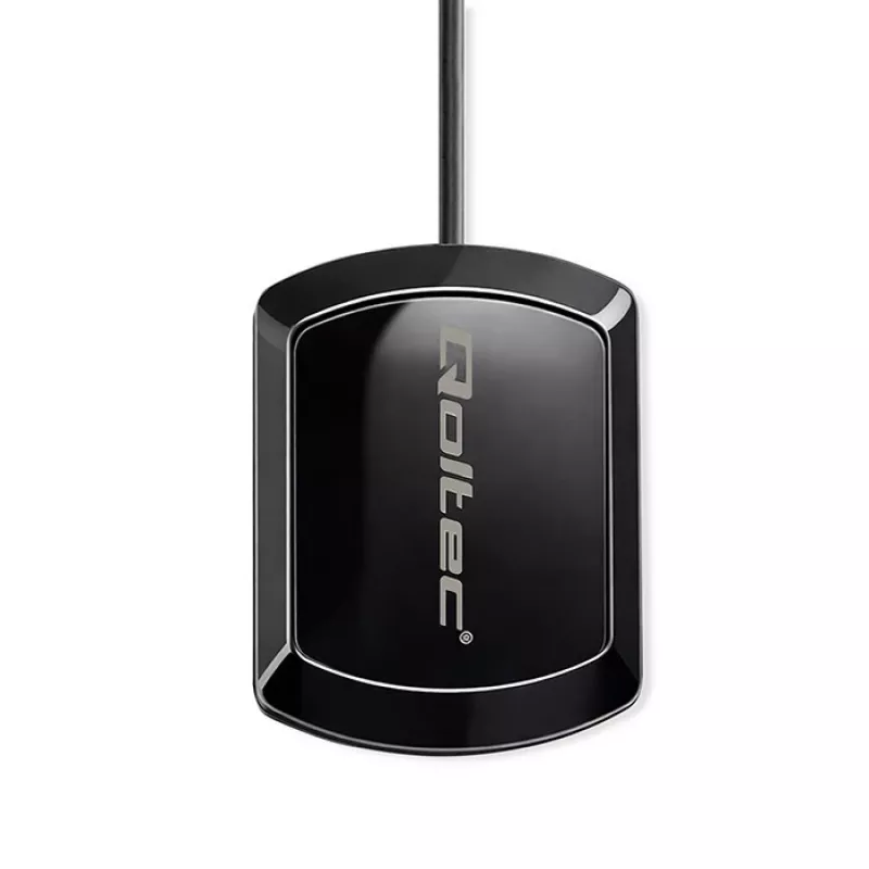 Väline GPS/GLONASS-antenn QOLTEC 28 dBi 50 W SMA täisnurkpistikuga