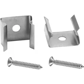 Kinnitusklamber EUROLITE 51201011 tühjadele torudele 10x10 mm, komplektis 2 tk koos kruviga