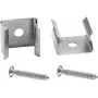 Kinnitusklamber EUROLITE 51201011 tühjadele torudele 10x10 mm, komplektis 2 tk koos kruviga