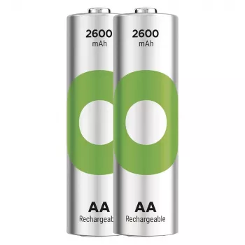 Patareid R6/AA NI-MH 2 600mAh blister 2 tk.