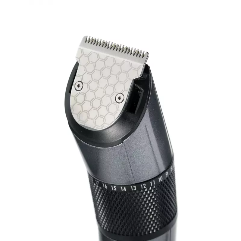 Juukselõikur BABYLISS E976E — juhtmeta, laetav, 26 pikkuseastet, 0,5 mm–25 mm, 40 mm tera, titaan/roostevaba teras, 60 min tööaeg