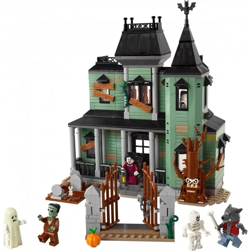 Ehitusmänguasi LEGO Creator 3-in-1 Kummitusmaja mudel 31167 — 736 detaili, 3 ehitist, 5 minifiguuri