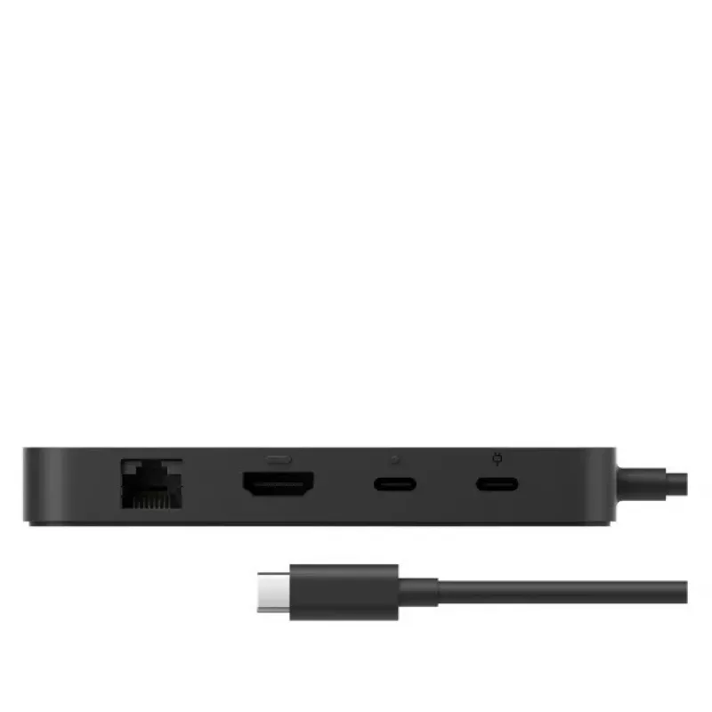 Microsoft Surface USB4 dokk ühendatav must USB4-ühenduvus 1000 Mbit/s