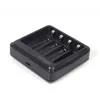 Akulaadija Gembird BC-USB-03 USB-ühilduv AA AAA must