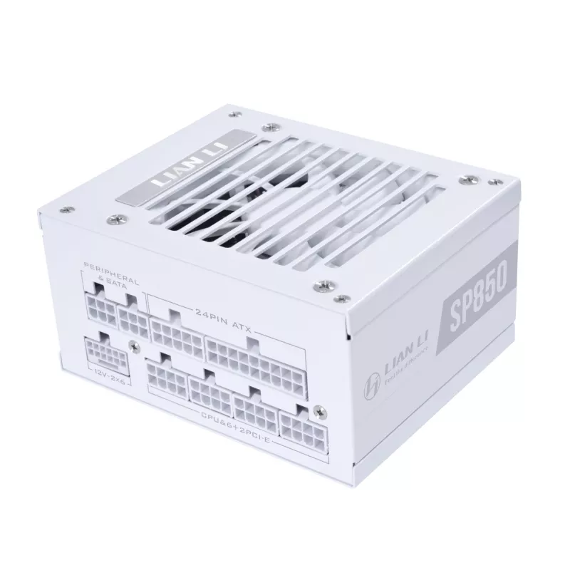 Toiteplokk Lian Li SP0850G.W 850 W SFX 80 PLUS Gold 20+4 pin ATX valge