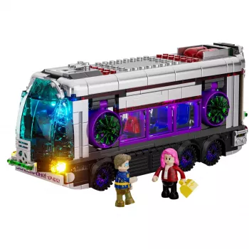 Cyberpunk Neoncity - Future Bus, ehitusmänguasi