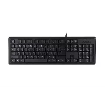 A4Tech KR-92 klaviatuur universaalne USB QWERTY inglise must