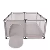 Extralink Kids Playpen, Kuiv basseiniala lastele, Kokkupandav 126x126cm pallimeri k-458