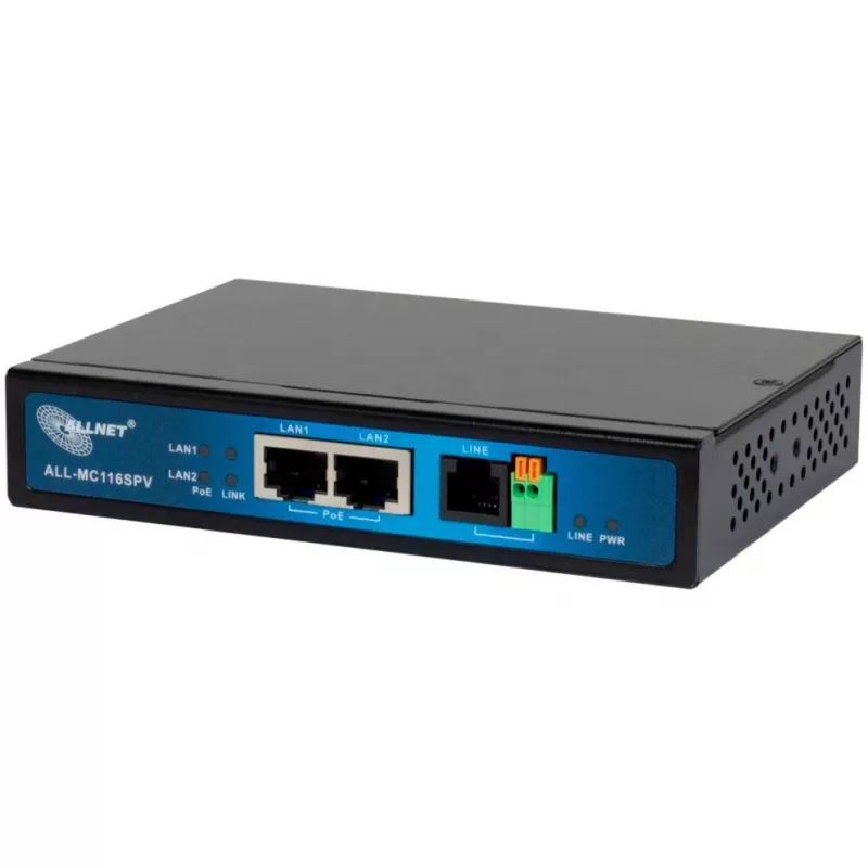 Ruuter ALLNET ALL-MC116SPV-VDSL2 Wi-Fi puudub IEEE 802.3ab