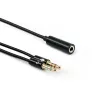 Sbox 35F-2X35M/R 3,5 mm F 4 kontaktiga - 2 x 3,5 mm M 3 kontaktiga 0,2 m