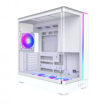 PC Case Montech KING 45 PRO (W) — Micro ATX / Mini-ITX Valge midi tower