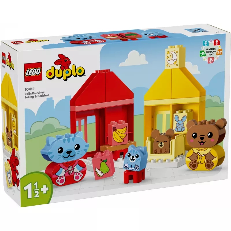 LEGO DUPLO Minu esimesed igapäevased rutiinid: Söömine ja magamaminek 10414