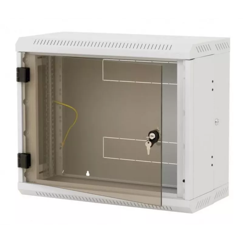 Seinale paigaldatav riiul Triton RBA-12-AD6-CAX-A1 12U Valge