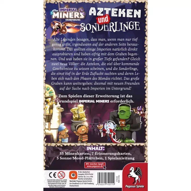 Imperial Miners: Azteken und Sonderlinge, lauamängu laiendus