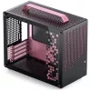 Jonsplus MATX Handle Case Z20 Must-Pink – Mini/Mikro/Flex-ATX korpus kandekäepidemega