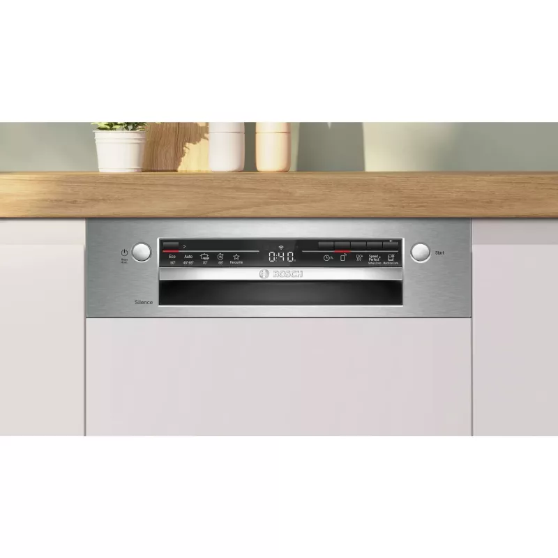 Boschi Serie 2 SPI2HKS42E nõudepesumasin, poolintegrecritav, saledam, 45 cm, 10 komplekti, 5 programmi, E-klass