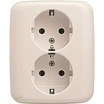 BUSCH JAEGER BJ 202 EUJ-214 202 EUJ-214 SCHUKO topeltpistikupesa