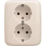 BUSCH JAEGER BJ 202 EUJ-214 202 EUJ-214 SCHUKO topeltpistikupesa