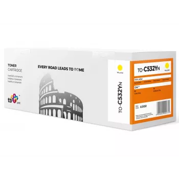 Toner TB Ühilduv C532 to-C532YN YE 100% uus