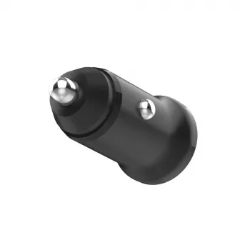 Autolaadija FIXED FIXCC20N-CU-BK — USB-C ja USB-A pesad, 20W väljund, kompaktne sõidukisisene adapter