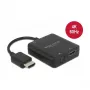 HDMI Audio Extractor DeLOCK 4K 60 Hz kompaktne